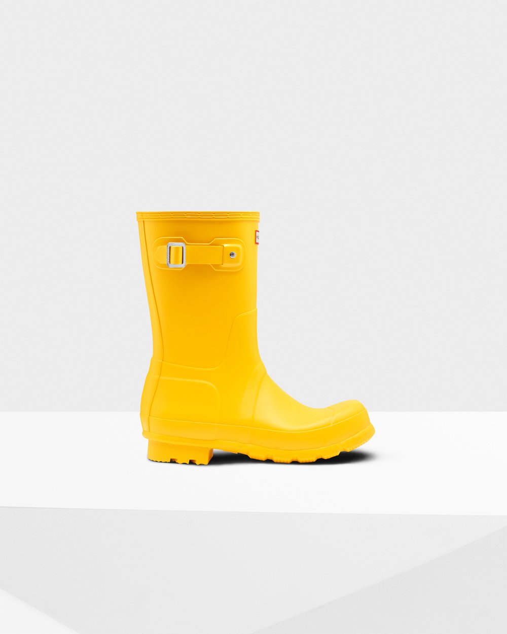 Mens Hunter Short Rain Boots Yellow - Original - 4810573-LU